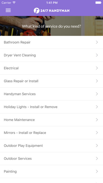 Emulate iPhone app 24/7 Handyman App - Find top handymen in your area using MyAndroid Emulate iPhone app 24/7 Handyman App - Find top handymen in your area using MyAndroid