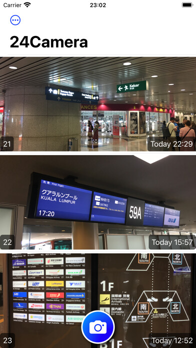 Emulate iPhone app 24Camera using MyAndroid