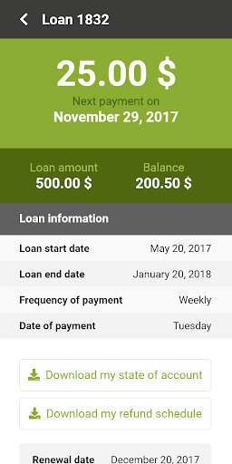 Run android online APK 24Cash.ca loan summary from MyAndroid or emulate 24Cash.ca loan summary using MyAndroid