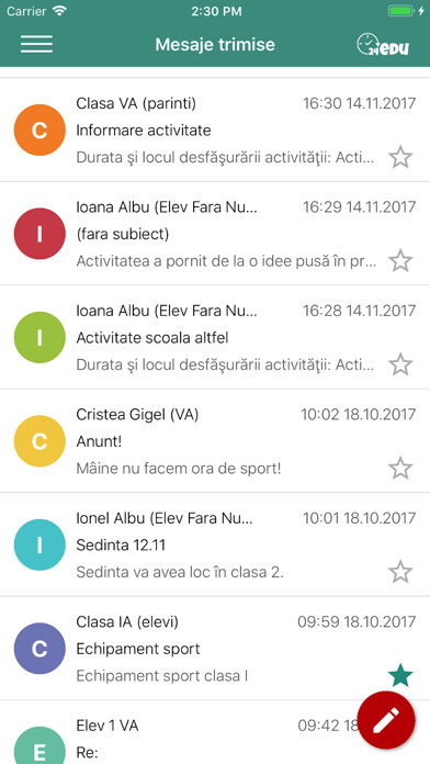 Emulate iPhone app 24edu Profesor using MyAndroid