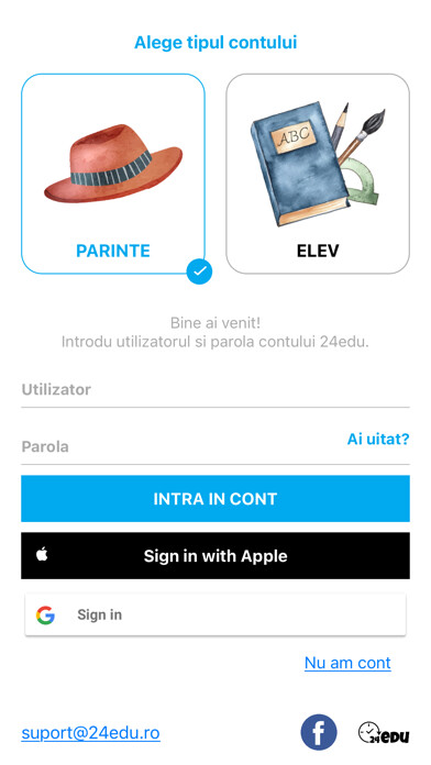 Emulate iPhone app 24edu using MyAndroid