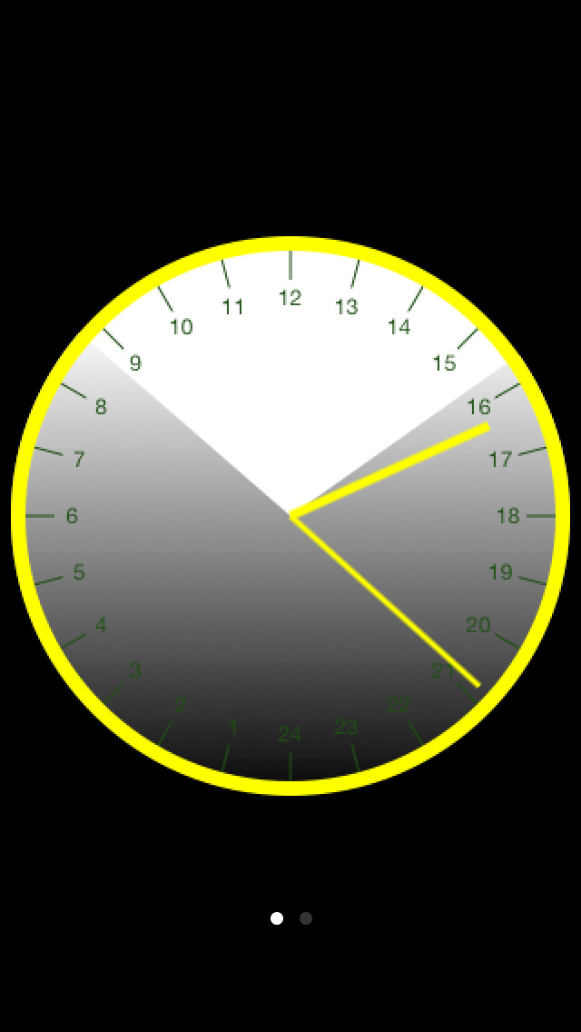 Emulate iPhone app 24H Clock using MyAndroid Emulate iPhone app 24H Clock using MyAndroid