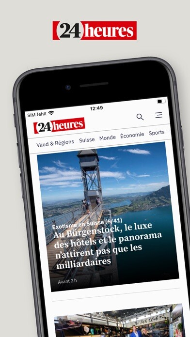 Emulate iPhone app 24 heures mobile using MyAndroid Emulate iPhone app 24 heures mobile using MyAndroid