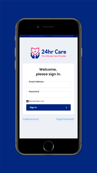 Emulate iPhone app 24hr Care using MyAndroid Emulate iPhone app 24hr Care using MyAndroid