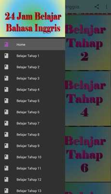Emulate Android APK 24 Jam Belajar Bahasa Inggris