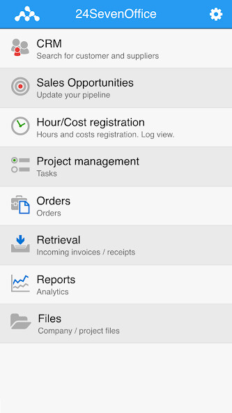 Emulate iPhone app 24SevenOffice using MyAndroid Emulate iPhone app 24SevenOffice using MyAndroid