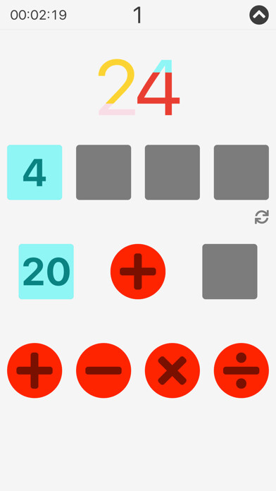 Emulate iPhone app 24: The Math Puzzle Game using MyAndroid Emulate iPhone app 24: The Math Puzzle Game using MyAndroid