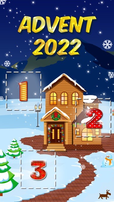 Emulate iPhone app 25 Days of Christmas 2022 using MyAndroid