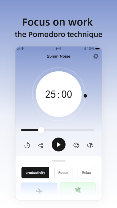 Emulate iPhone app 25min Noise - Stay focused using MyAndroid Emulate iPhone app 25min Noise - Stay focused using MyAndroid