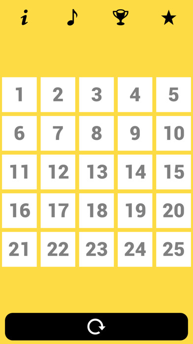 Emulate iPhone app 25 Numbers Game using MyAndroid Emulate iPhone app 25 Numbers Game using MyAndroid