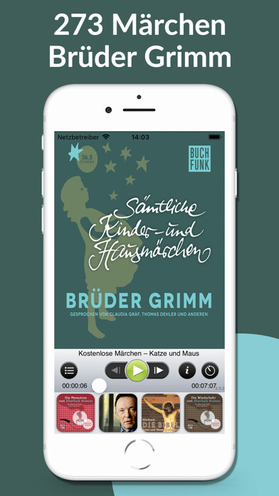 Emulate iPhone app 273 Märchen der Brüder Grimm using MyAndroid Emulate iPhone app 273 Märchen der Brüder Grimm using MyAndroid