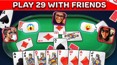 Emulate iPhone app 29 Card Game - Fast 28 Online using MyAndroid