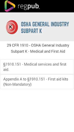 Run android online APK 29 CFR 1910 - Subpart K from MyAndroid or emulate 29 CFR 1910 - Subpart K using MyAndroid Run android online APK 29 CFR 1910 - Subpart K from MyAndroid or emulate 29 CFR 1910 - Subpart K using MyAndroid