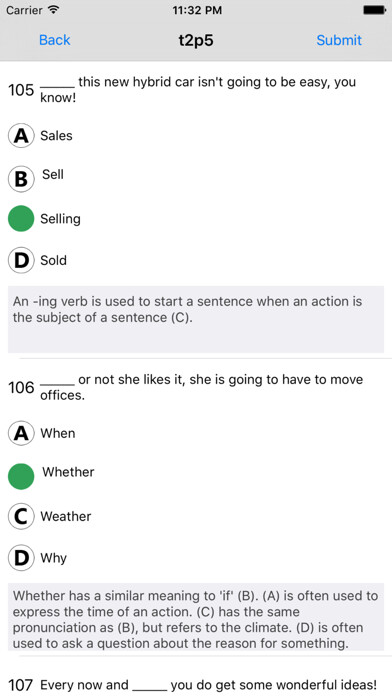 Emulate iPhone app 29 ReadingTest For TOEIC® 2020 using MyAndroid Emulate iPhone app 29 ReadingTest For TOEIC® 2020 using MyAndroid