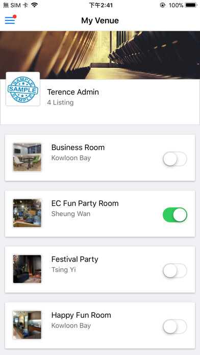 Emulate iPhone app 2book - Partner using MyAndroid