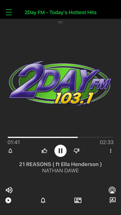 Emulate iPhone app 2Day FM 103-1 using MyAndroid