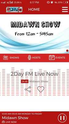 Emulate Android APK 2DayFM Emulate Android APK 2DayFM