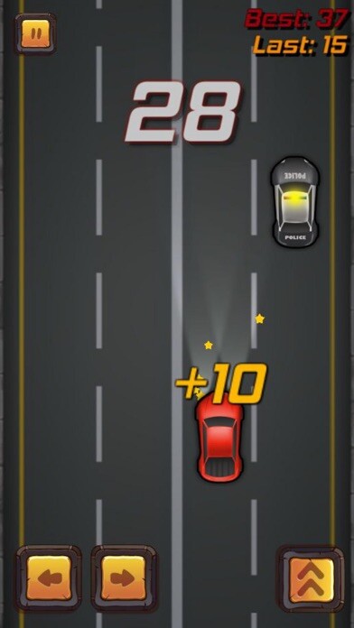 Emulate iPhone app 2D Infinite Car Racing using MyAndroid Emulate iPhone app 2D Infinite Car Racing using MyAndroid