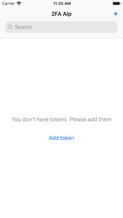 Emulate iPhone app 2FA Alp Authenticator using MyAndroid