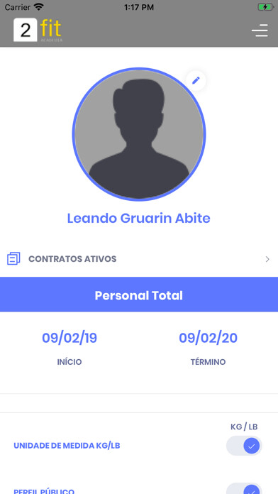 Emulate iPhone app 2Fit Academia using MyAndroid Emulate iPhone app 2Fit Academia using MyAndroid