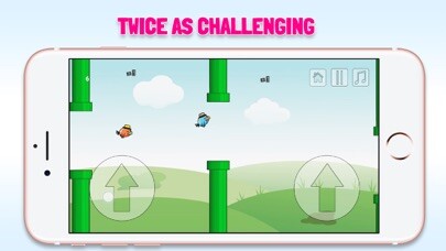 Emulate iPhone app 2 Floppy Birds - Twice as fun using MyAndroid Emulate iPhone app 2 Floppy Birds - Twice as fun using MyAndroid