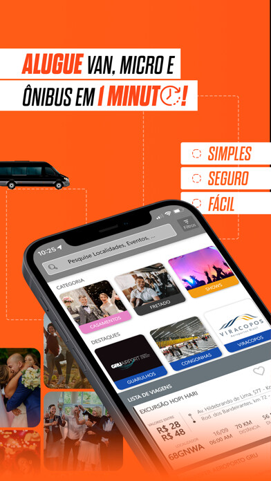 Emulate iPhone app 2GO - Viaje com seu grupo using MyAndroid Emulate iPhone app 2GO - Viaje com seu grupo using MyAndroid