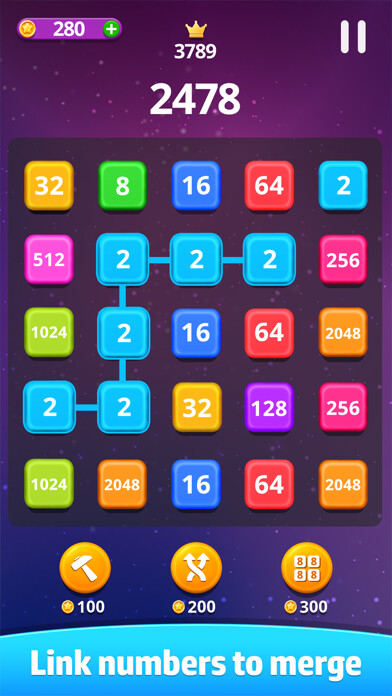 Emulate iPhone app 2 Link 2048 using MyAndroid Emulate iPhone app 2 Link 2048 using MyAndroid