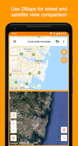 Run android online APK 2Maps from MyAndroid or emulate 2Maps using MyAndroid