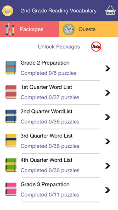 Emulate iPhone app 2nd Grade Reading Vocabulary using MyAndroid Emulate iPhone app 2nd Grade Reading Vocabulary using MyAndroid