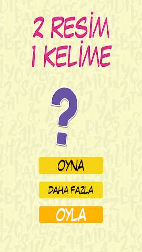 Run android online APK 2 Resim 1 Kelime Bulmaca Oyunu from MyAndroid or emulate 2 Resim 1 Kelime Bulmaca Oyunu using MyAndroid