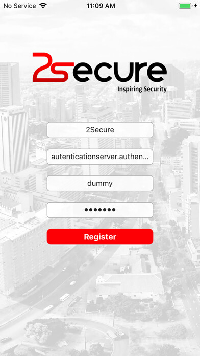 Emulate iPhone app 2Secure Authenticator using MyAndroid