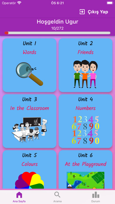 Emulate iPhone app 2 Sınıf İngilizce using MyAndroid Emulate iPhone app 2 Sınıf İngilizce using MyAndroid