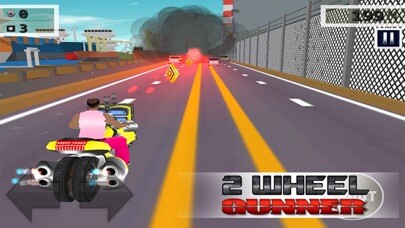 Emulate iPhone app 2 Wheel Gunner - Free 3D Ride by Shooting Game using MyAndroid Emulate iPhone app 2 Wheel Gunner - Free 3D Ride by Shooting Game using MyAndroid