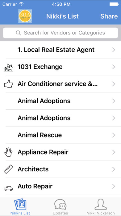 Emulate iPhone app 30A Coastal Life Real Estate using MyAndroid Emulate iPhone app 30A Coastal Life Real Estate using MyAndroid