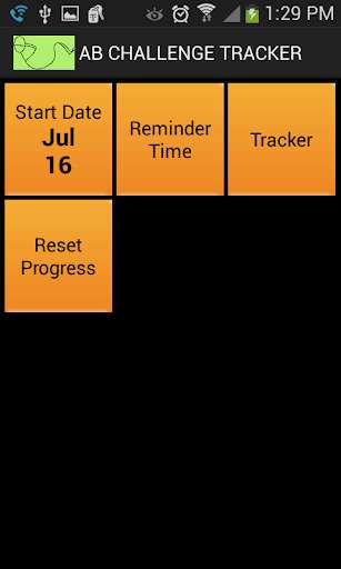 Run android online APK 30-Day Ab Challenge Tracker from MyAndroid or emulate 30-Day Ab Challenge Tracker using MyAndroid