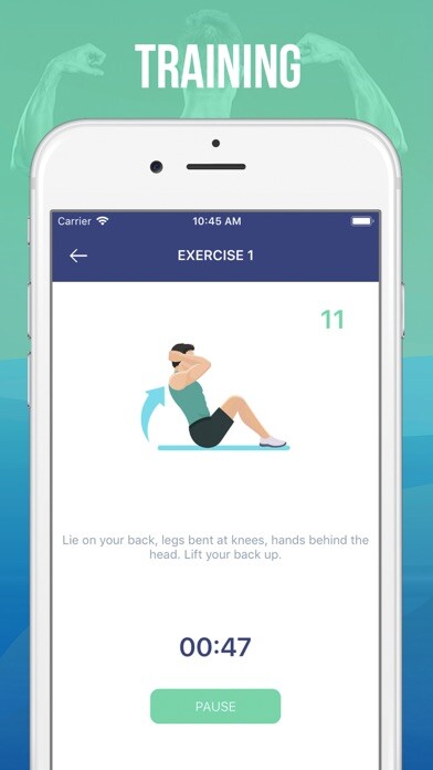 Emulate iPhone app 30 Day ABS Challenge using MyAndroid Emulate iPhone app 30 Day ABS Challenge using MyAndroid