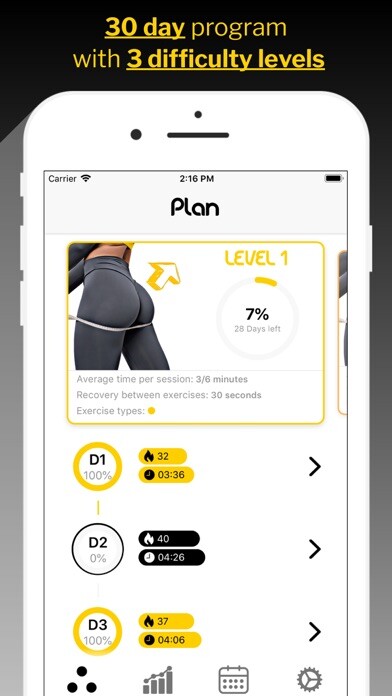 Emulate iPhone app 30 Day Butt & Leg Challenge using MyAndroid Emulate iPhone app 30 Day Butt & Leg Challenge using MyAndroid