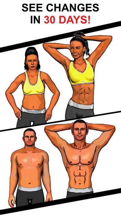 Emulate iPhone app 30 day Fitness Coach at home using MyAndroid