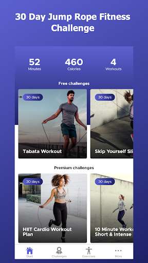 Run android online APK 30 Day Jump Rope Fitness Challenge from MyAndroid or emulate 30 Day Jump Rope Fitness Challenge using MyAndroid