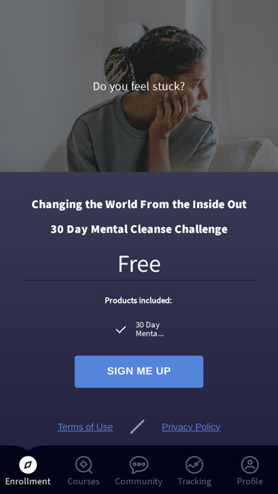 Emulate iPhone app 30 Day Mental Cleanse using MyAndroid Emulate iPhone app 30 Day Mental Cleanse using MyAndroid