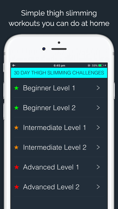 Emulate iPhone app 30 Day Thigh Slimmer Challenge using MyAndroid Emulate iPhone app 30 Day Thigh Slimmer Challenge using MyAndroid