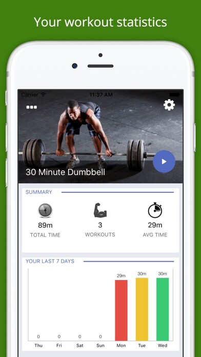 Emulate iPhone app 30 Min Dumbbell Workout Challenge Free Lose Weight using MyAndroid Emulate iPhone app 30 Min Dumbbell Workout Challenge Free Lose Weight using MyAndroid
