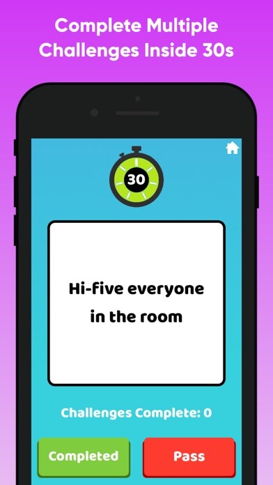 Emulate iPhone app 30 Second Challenge Game using MyAndroid