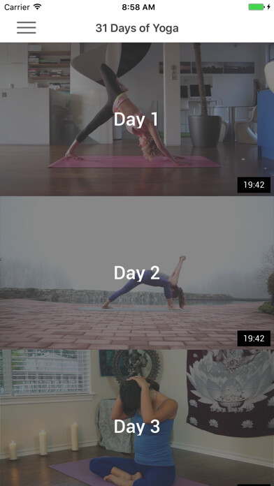 Emulate iPhone app 31 Days of Yoga using MyAndroid Emulate iPhone app 31 Days of Yoga using MyAndroid