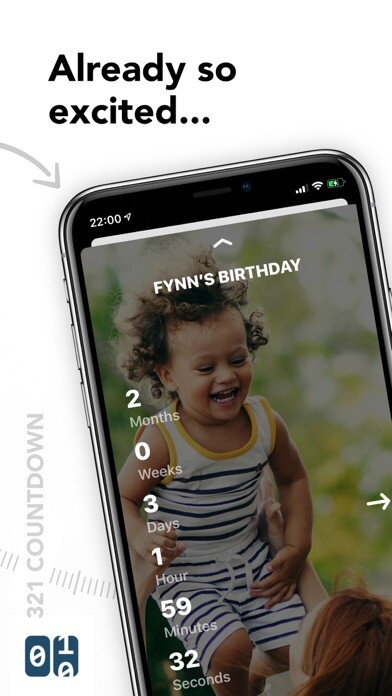Emulate iPhone app 321 Countdown using MyAndroid