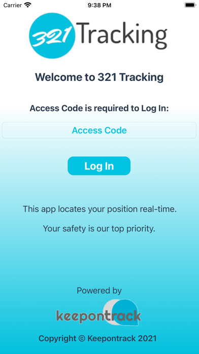 Emulate iPhone app 321 Tracking using MyAndroid