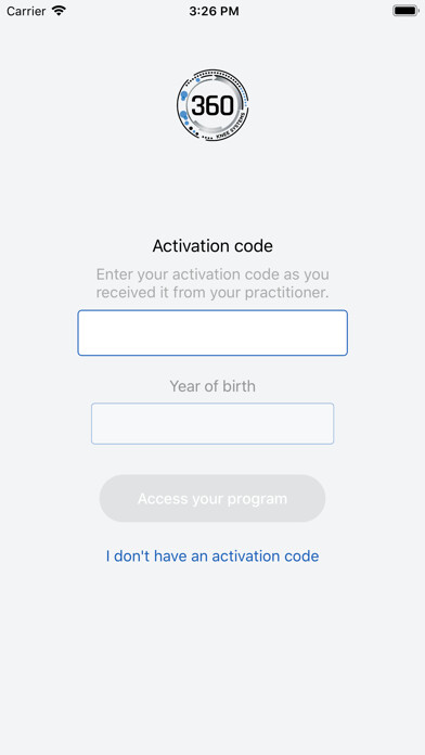 Emulate iPhone app 360 Knee Systems using MyAndroid