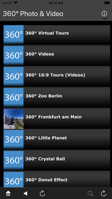 Emulate iPhone app 360° Photo & Video using MyAndroid