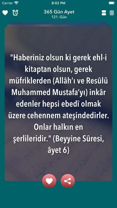 Emulate iPhone app 365 Gün Ayet ile Günün Ayeti using MyAndroid Emulate iPhone app 365 Gün Ayet ile Günün Ayeti using MyAndroid