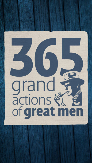 Emulate iPhone app 365 grand actions of great men using MyAndroid